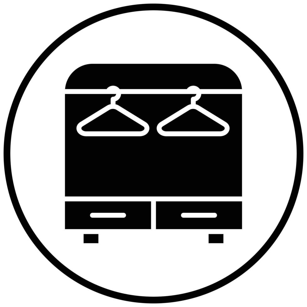 Hanger Stand Icon Style vector