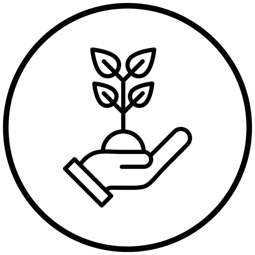 Replant Icon Style vector
