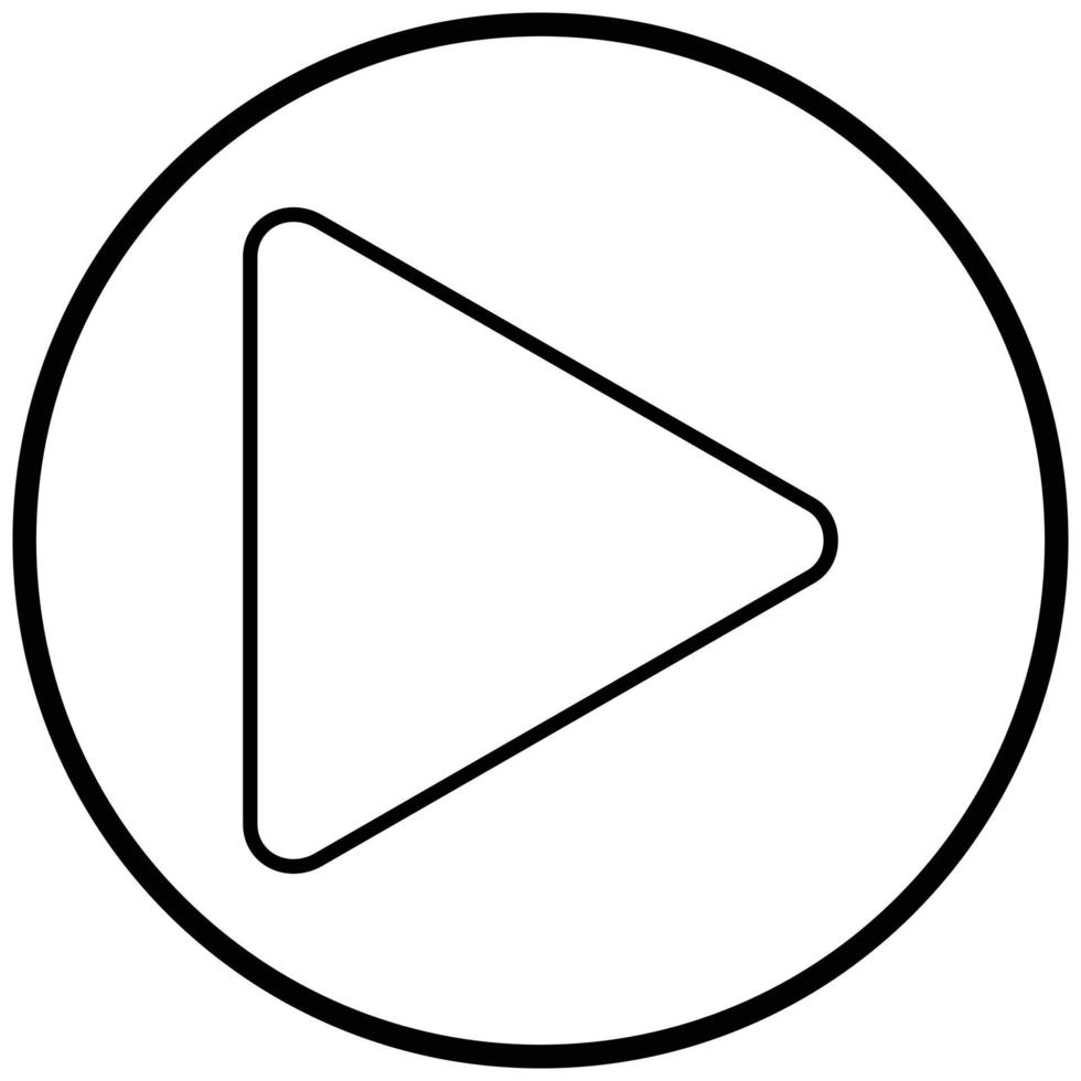 Play Icon Style vector