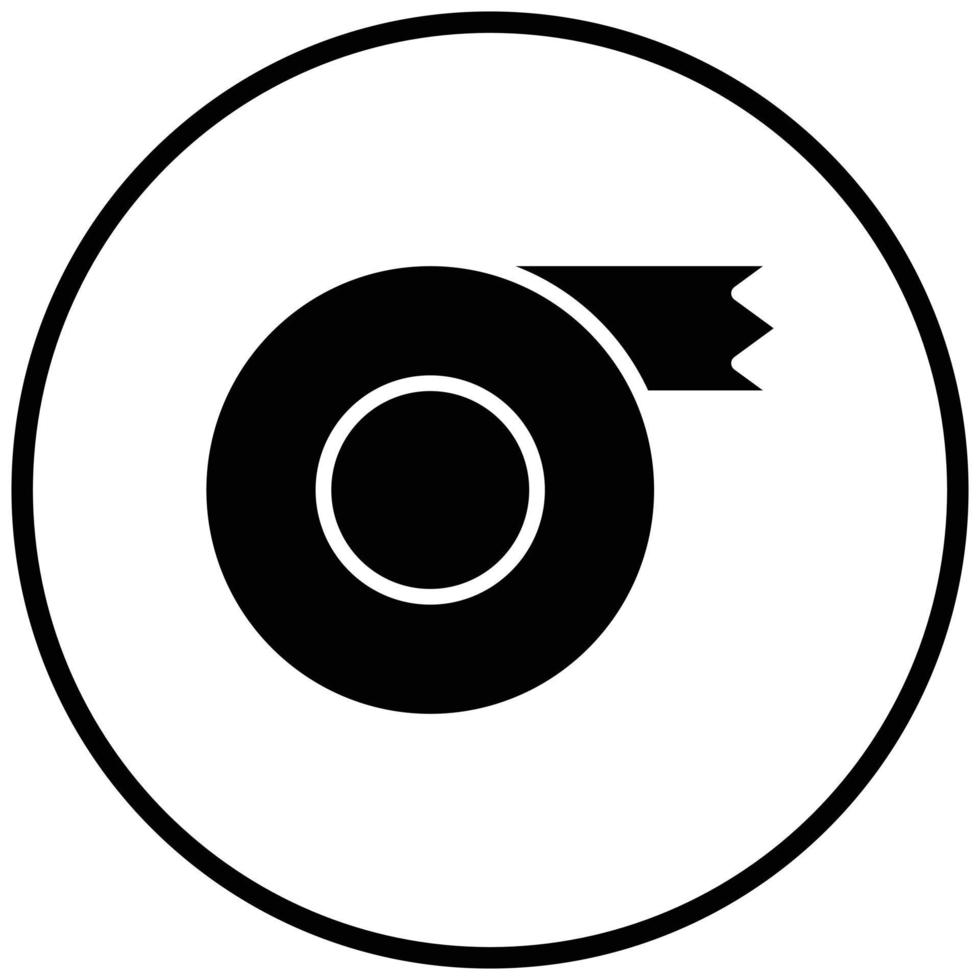 Scotch Tape Icon Style vector