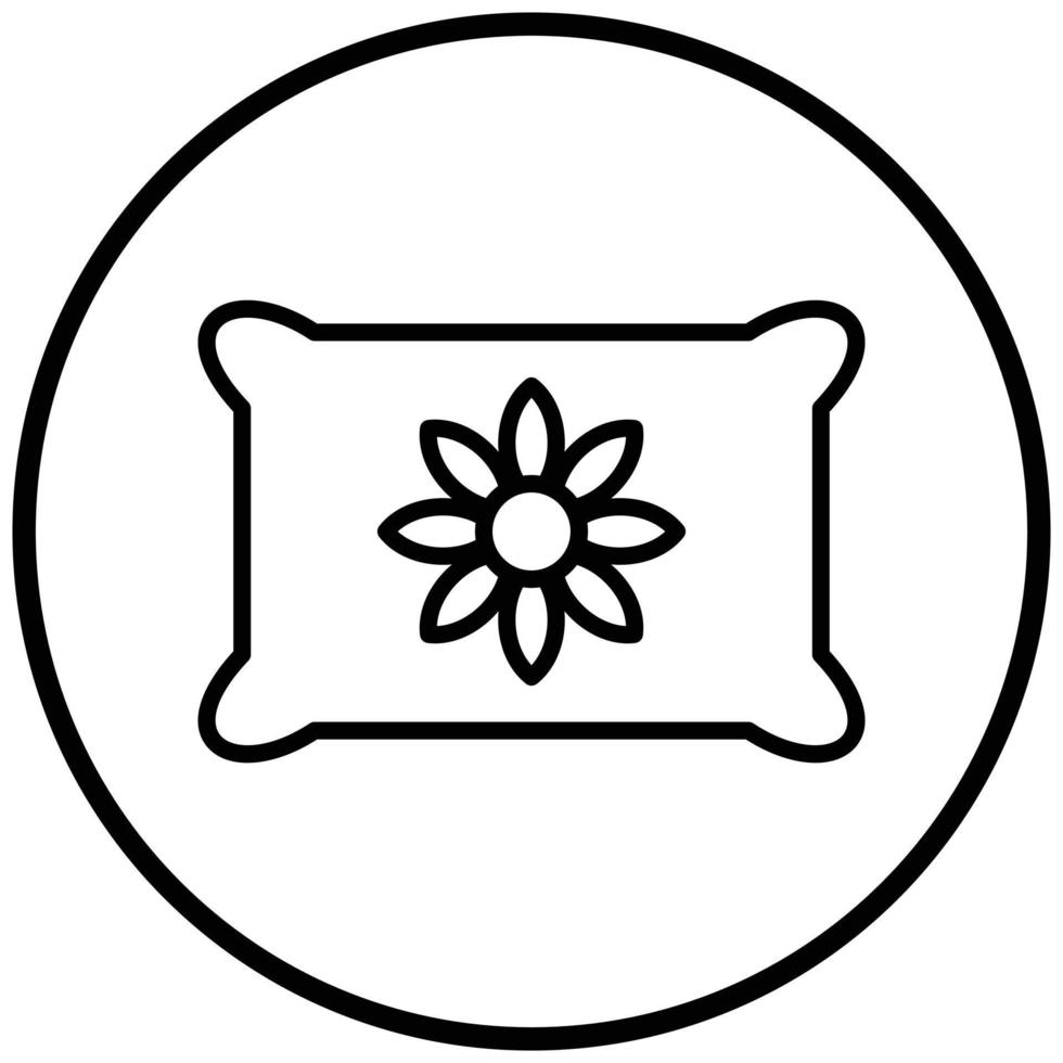 Pillow Icon Style vector