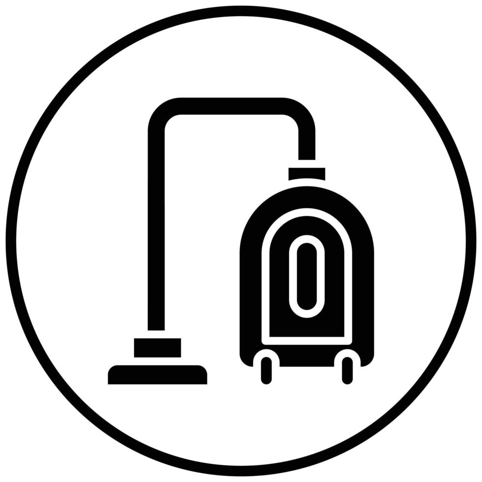 Vacuum Cleaner Icon Style vector