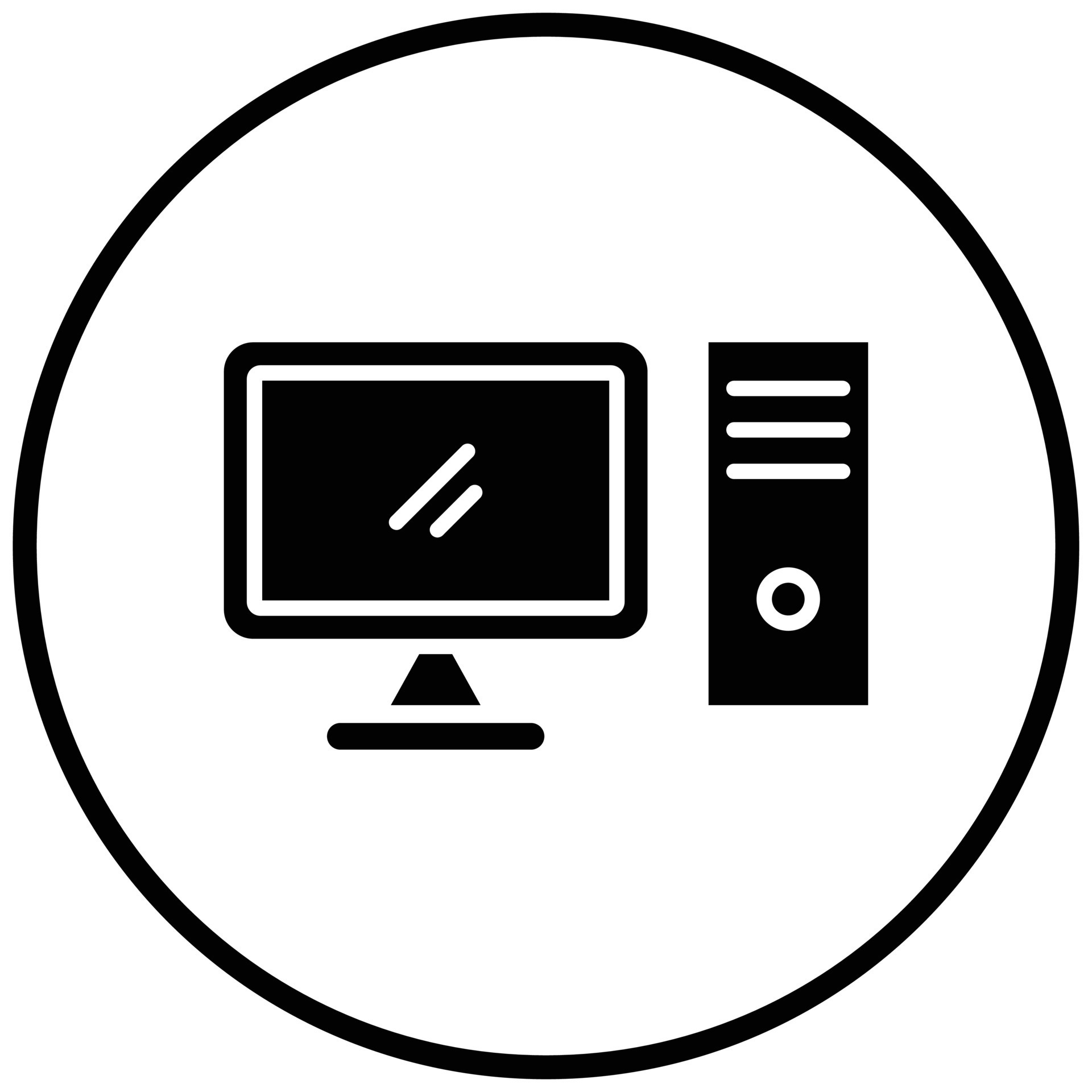 Computer Icon Style 7879393 Vector Art at Vecteezy