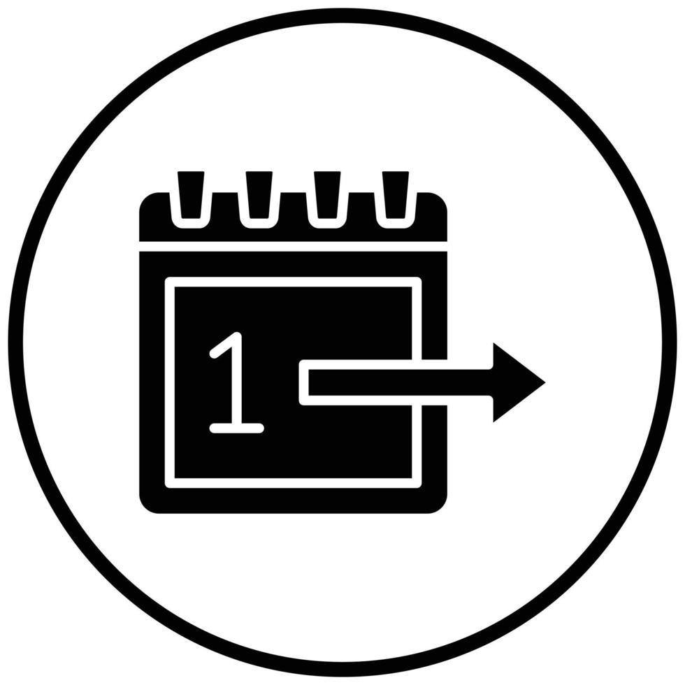 Tomorrow Icon Style vector