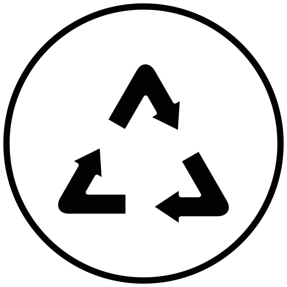 Recycle Bin Icon Style vector