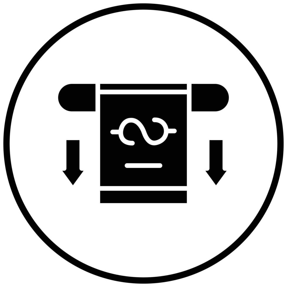 Withdraw Icon Style vector