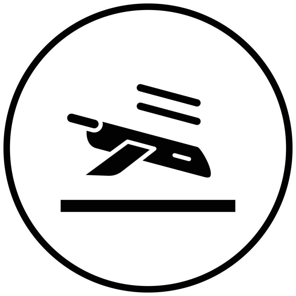 Landing Icon Style vector