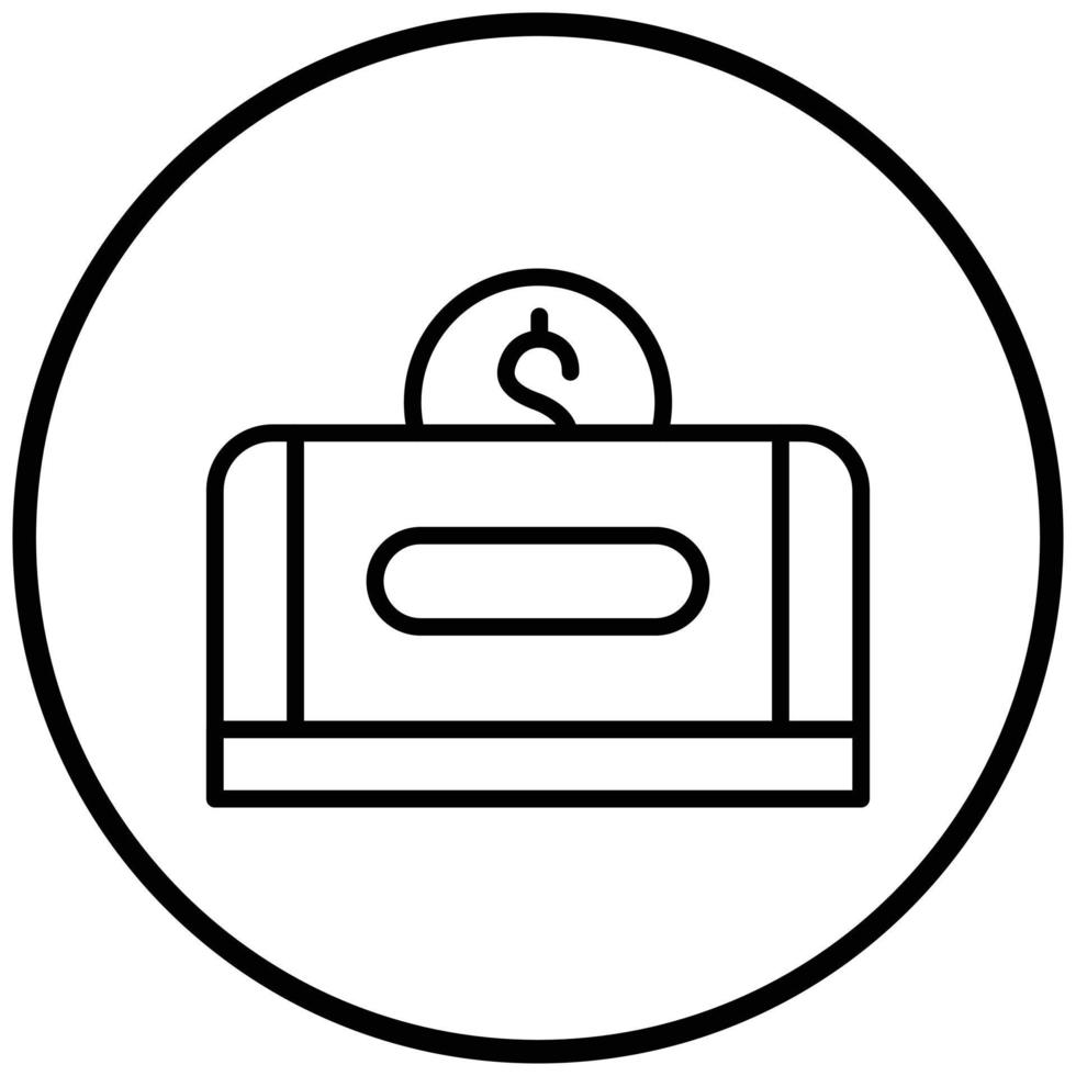 Donation Icon Style vector