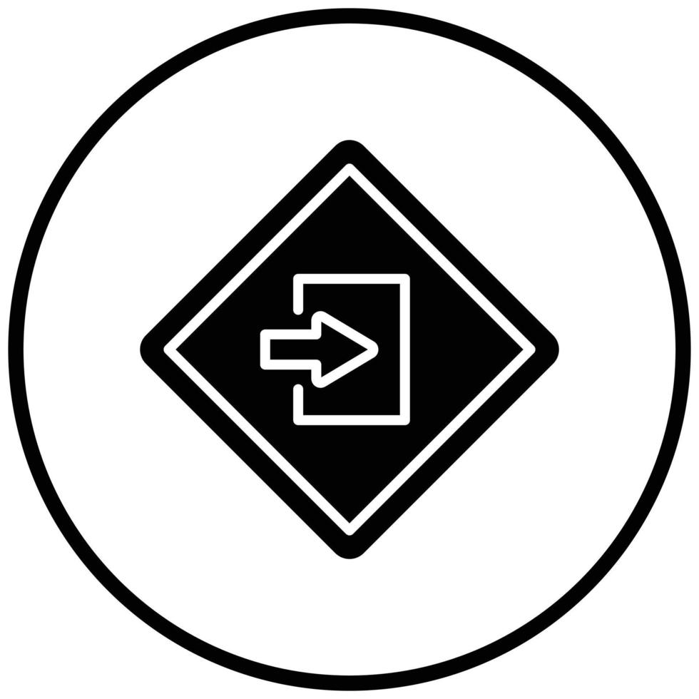 Entry Icon Style vector
