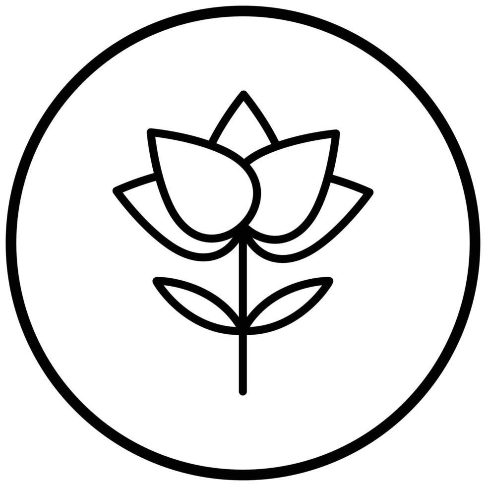 Tulip Icon Style vector