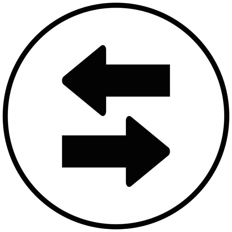 Left Right Icon Style vector