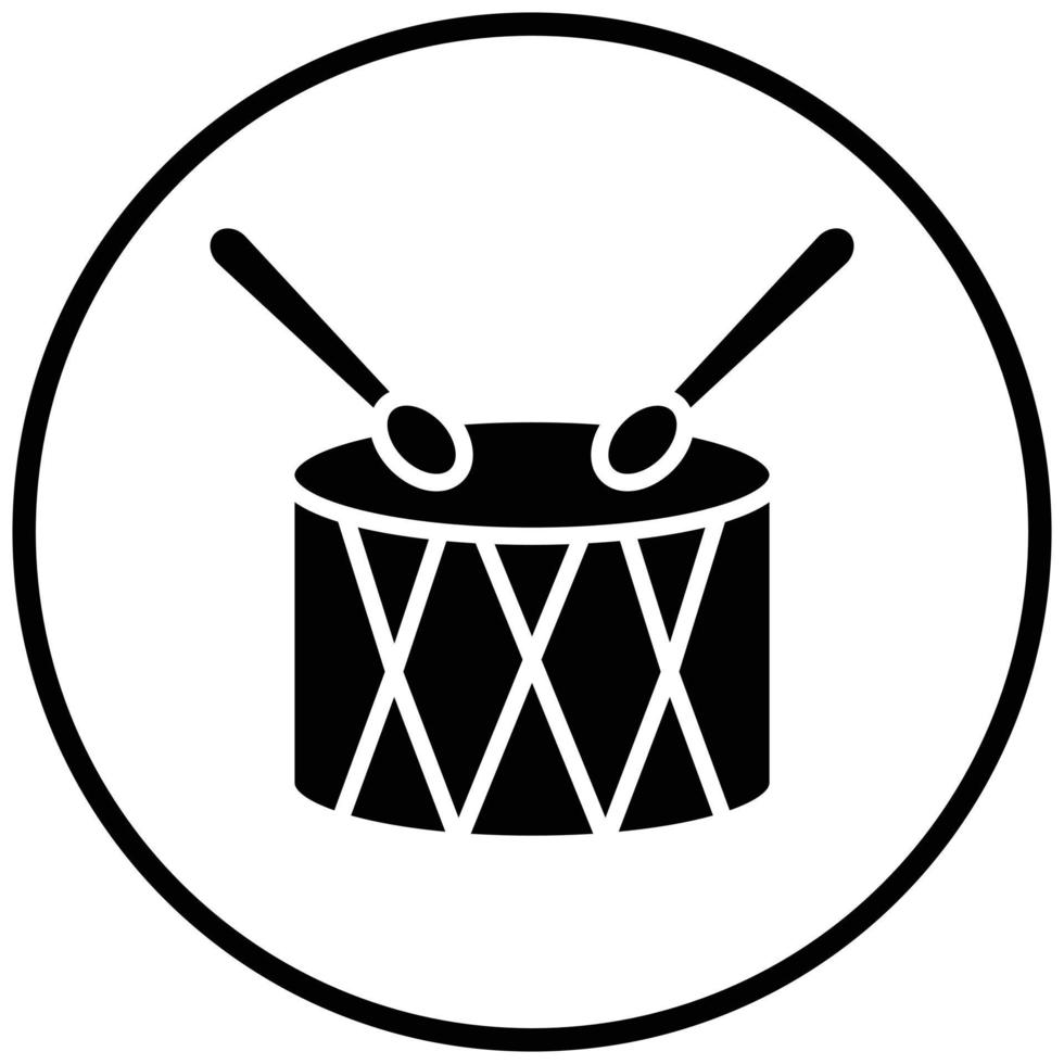 Drum Icon Style vector