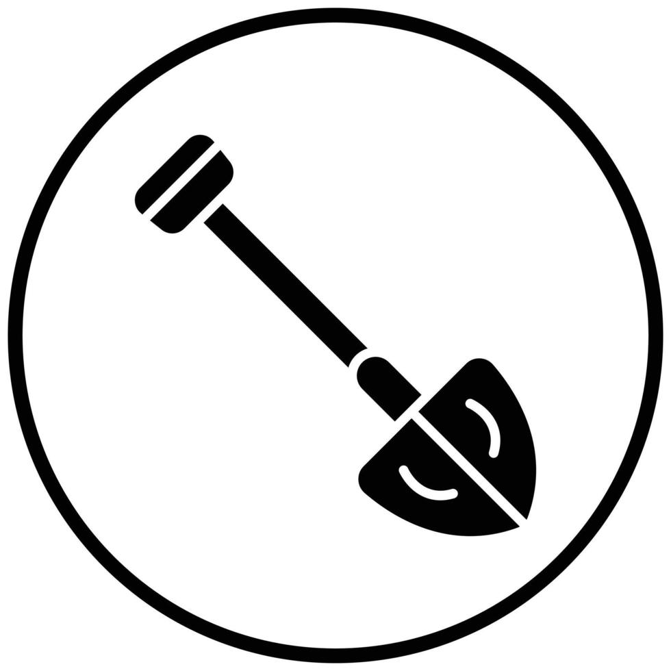 Shovel Icon Style vector