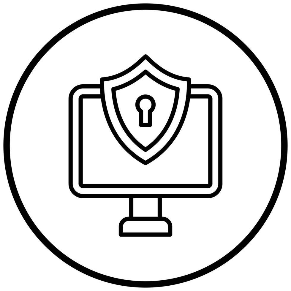 Vpn Icon Style vector