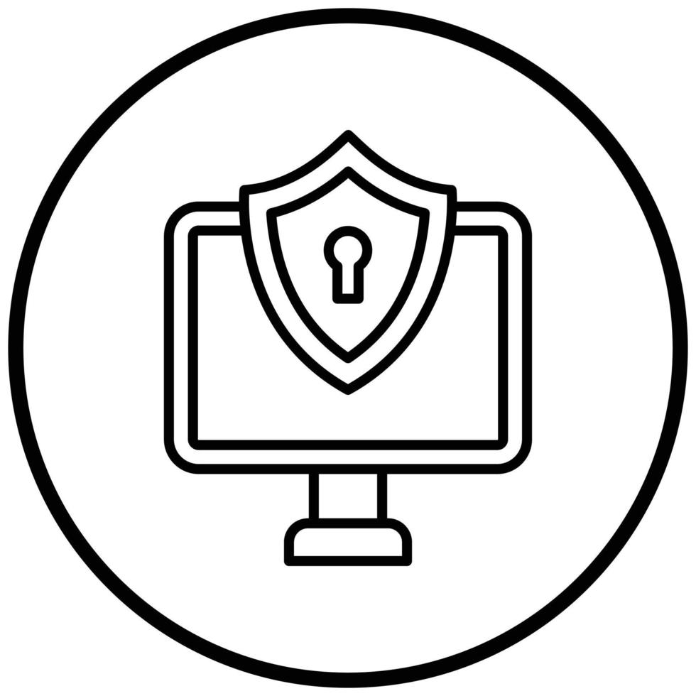 Vpn Icon Style vector