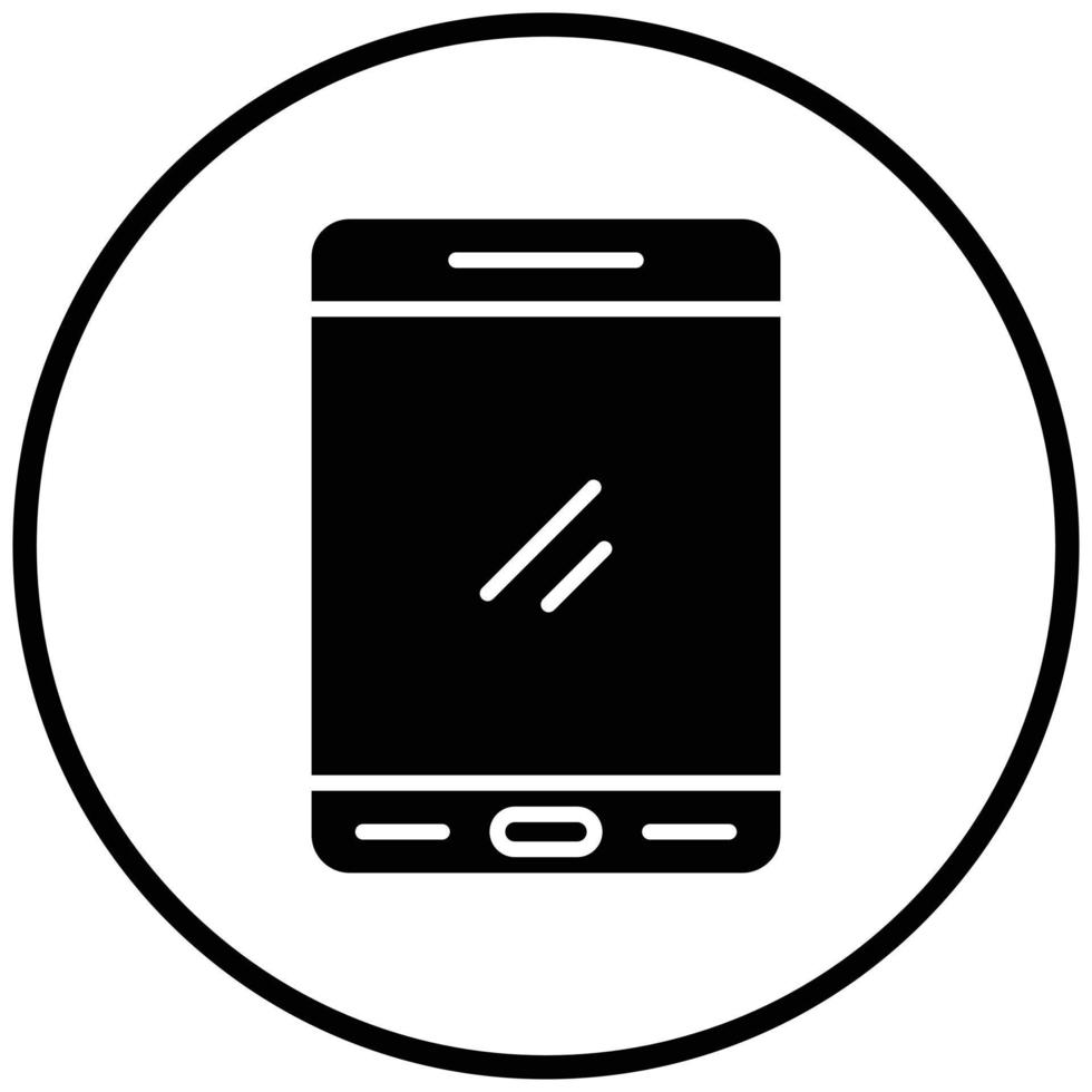 Tablet Icon Style vector