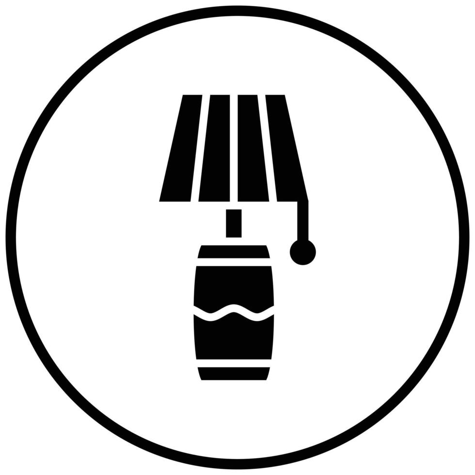 Lamp Icon Style vector