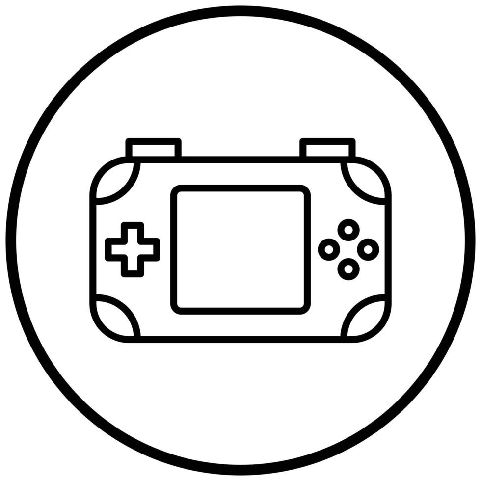 Console Icon Style vector