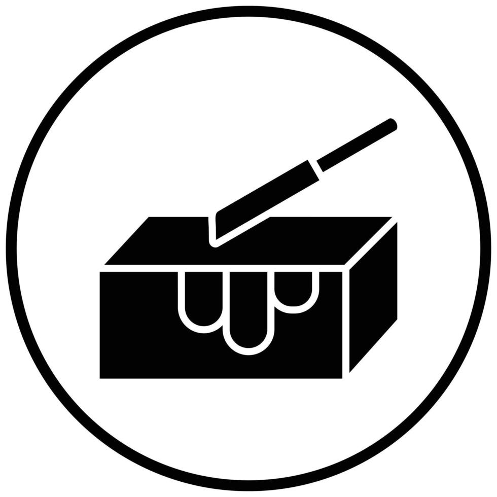 Butter Icon Style vector