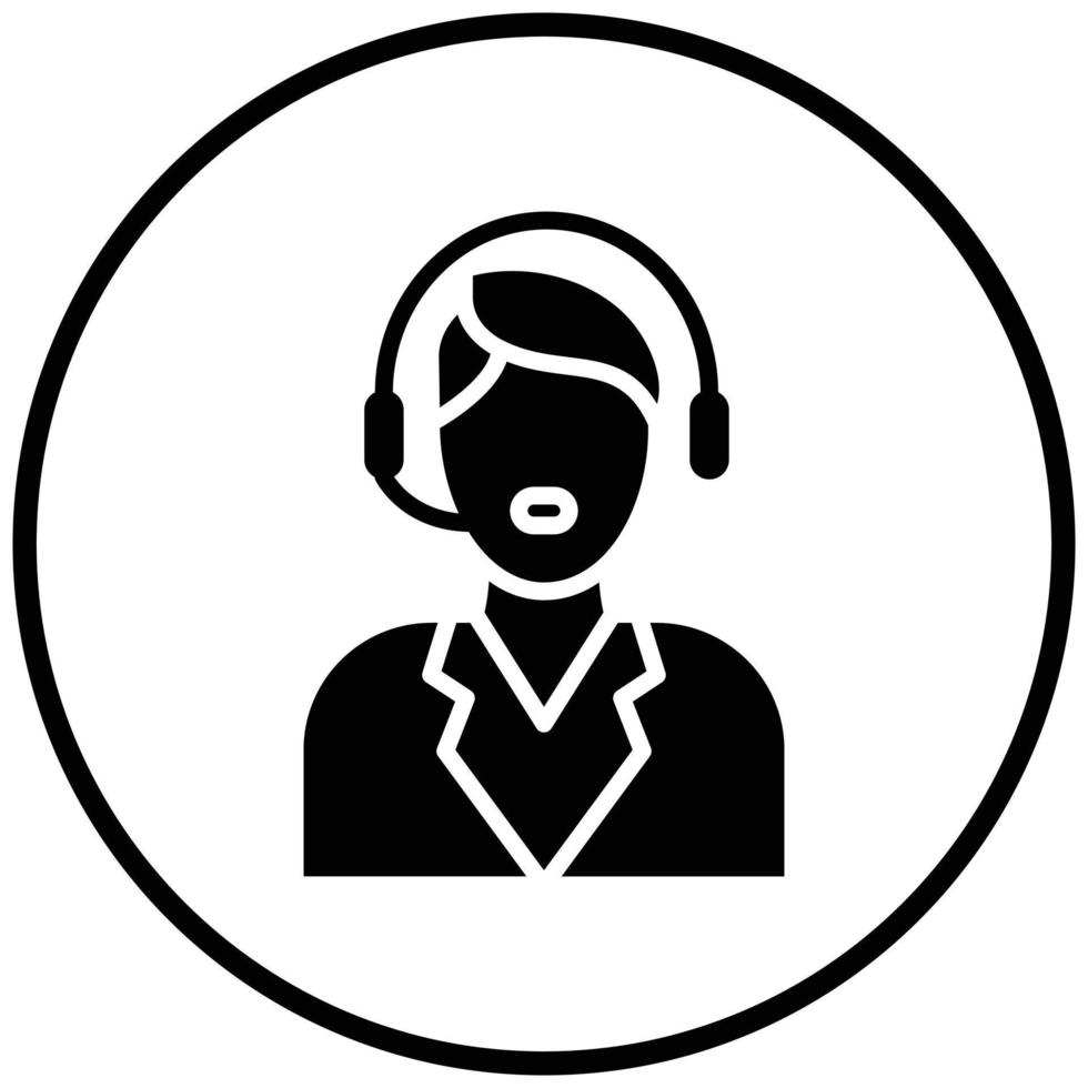 Agent Icon Style 7880275 Vector Art at Vecteezy