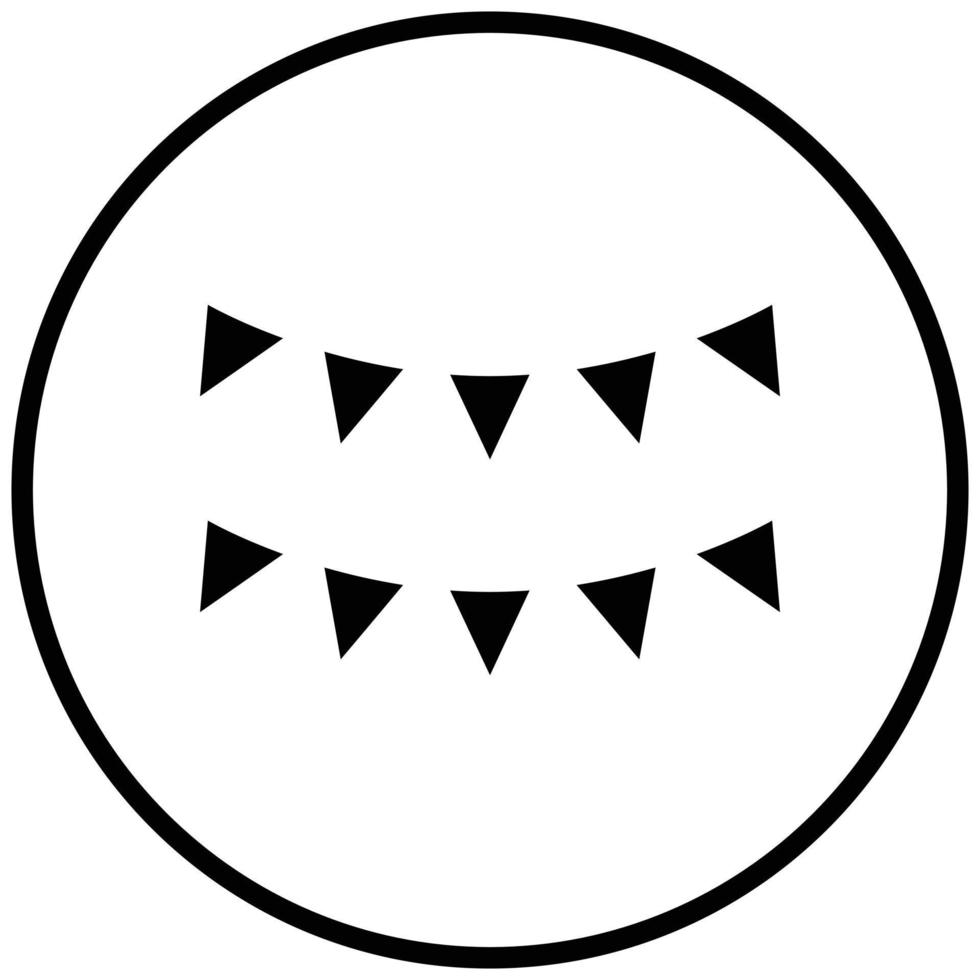 Garlands Icon Style vector
