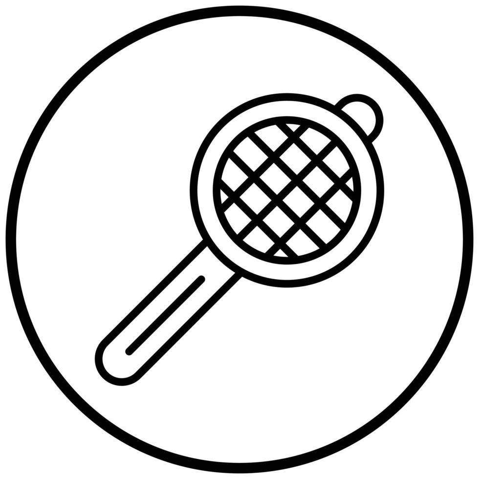 Tea Strainer Icon Style vector