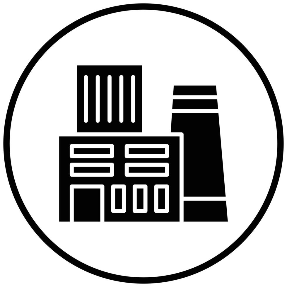 Industry Icon Style vector