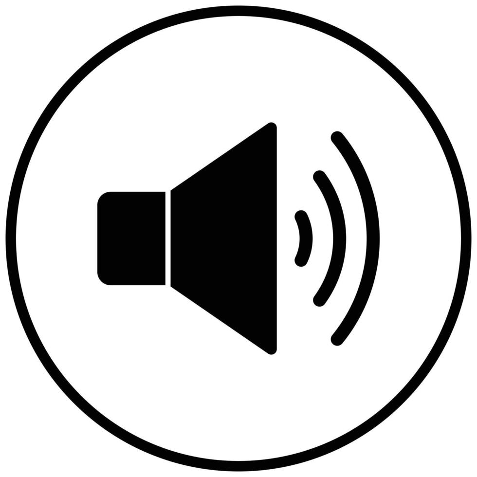 Volume Icon Style vector