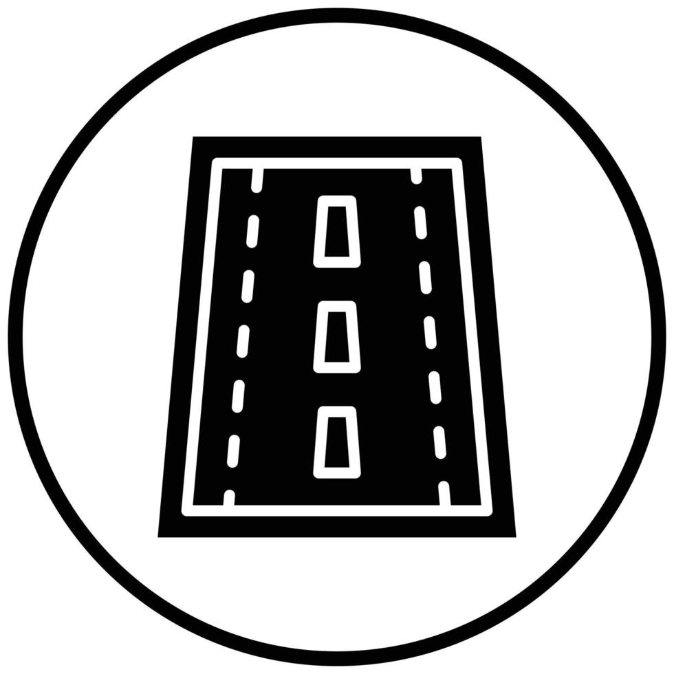Road Icon Style vector