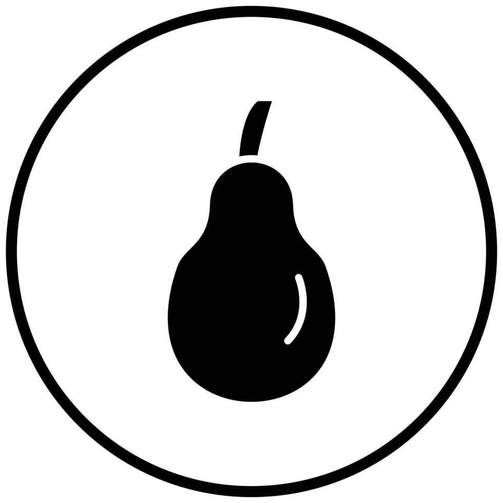 Pear Icon Style vector