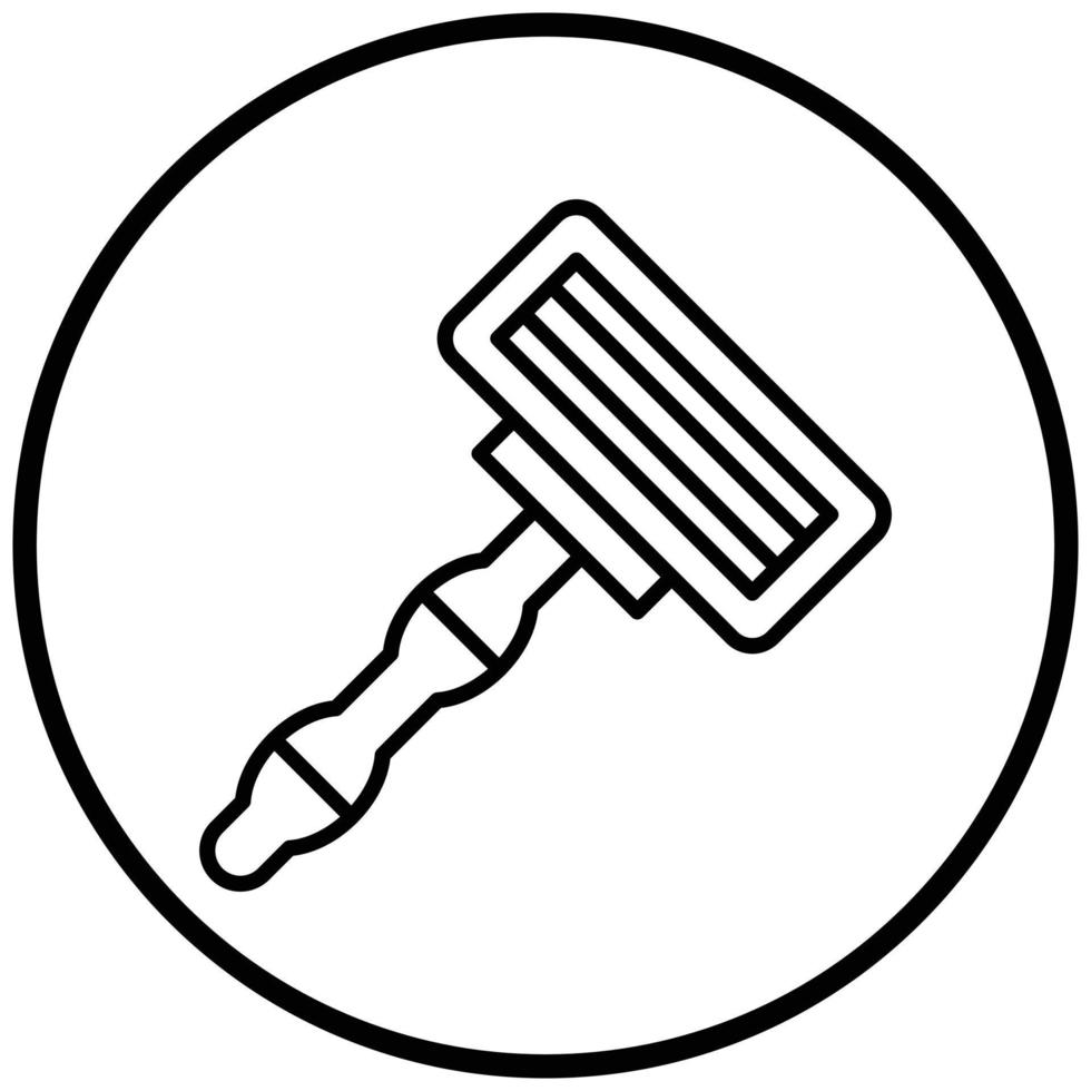 Razor Icon Style vector