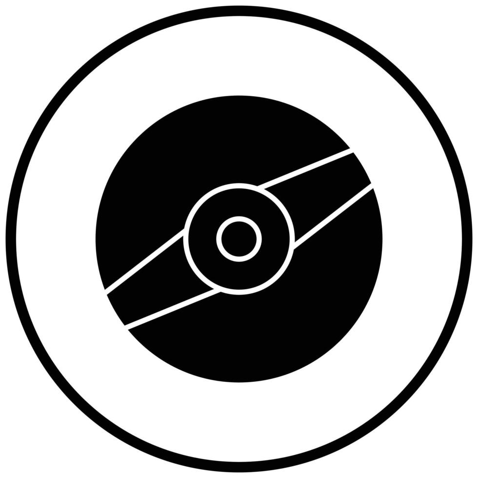 Compact Disc Icon Style vector