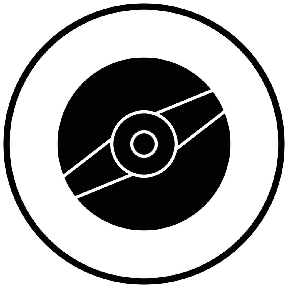 Compact Disc Icon Style vector