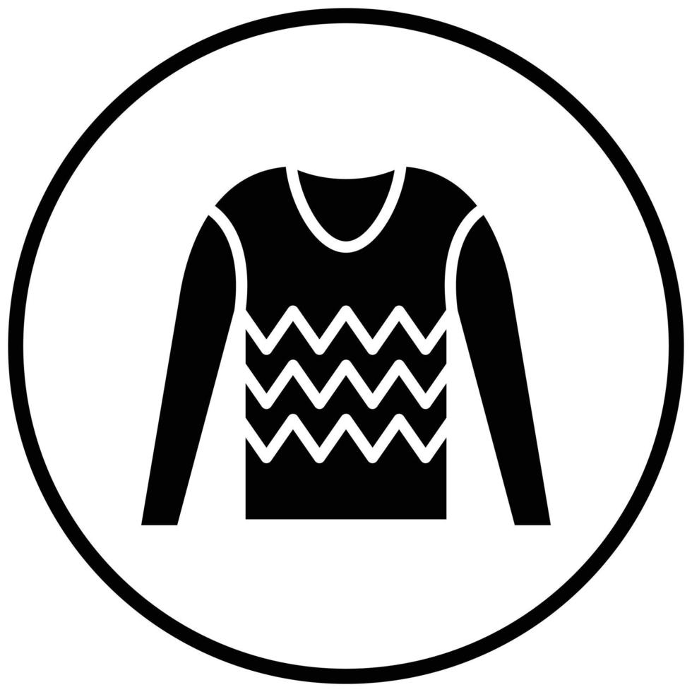 Sweater Icon Style vector