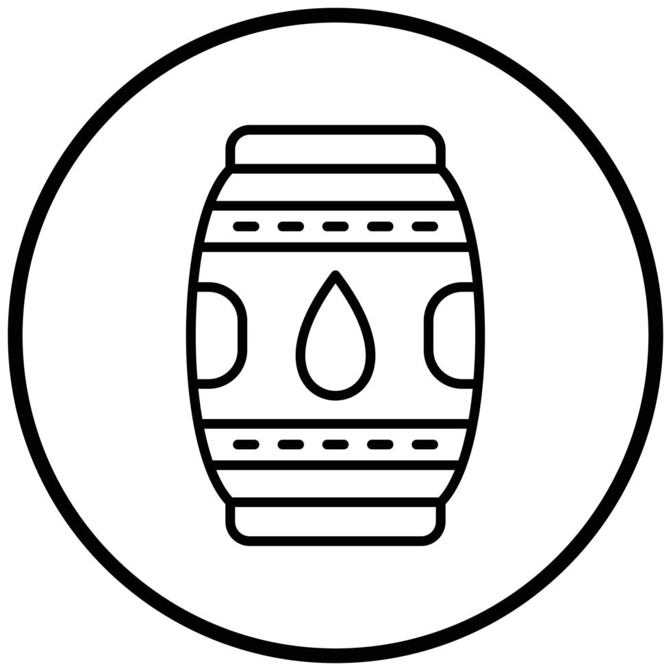 Barrel Icon Style vector