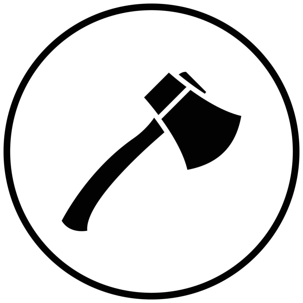Axe Icon Style vector