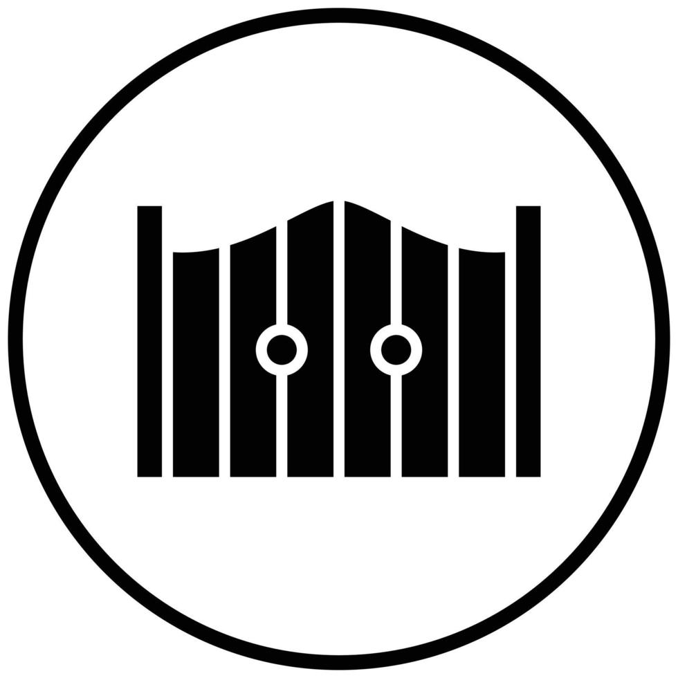 Gate Icon Style vector