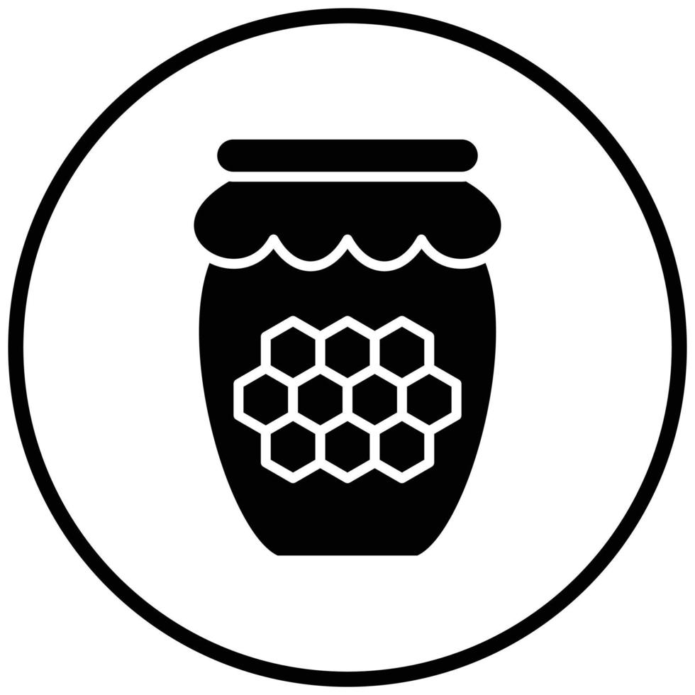 Honey Icon Style vector