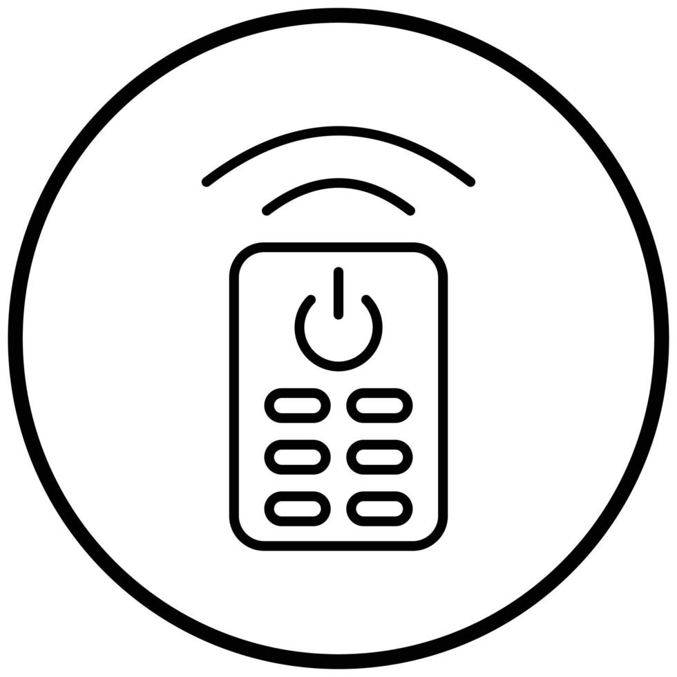 Remote Control Icon Style vector