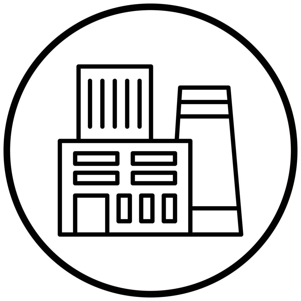 Industry Icon Style vector