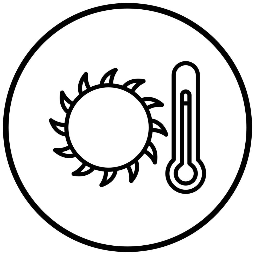 Hot Icon Style vector