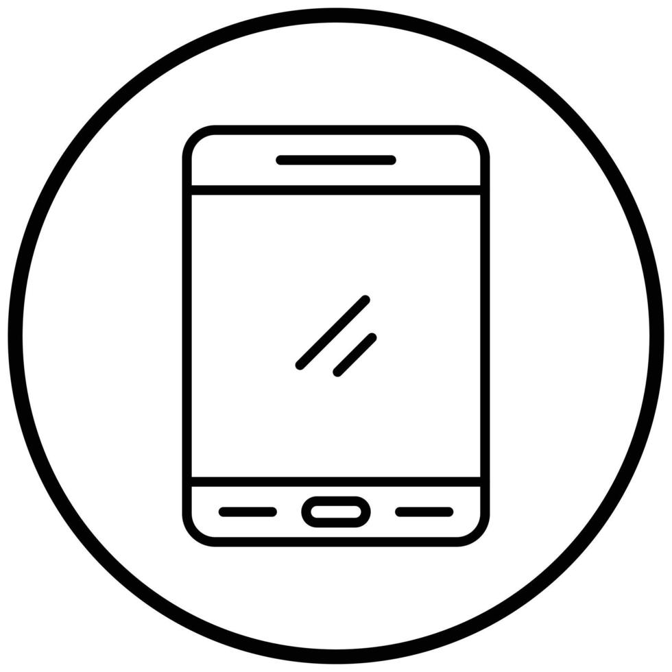Tablet Icon Style vector