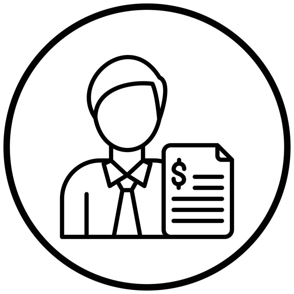 Advisor Icon Style vector