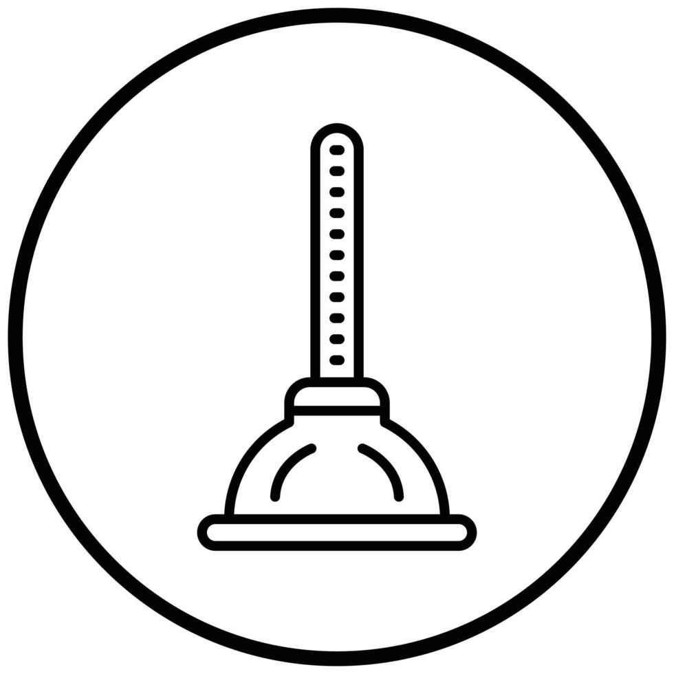 Plunger Icon Style vector