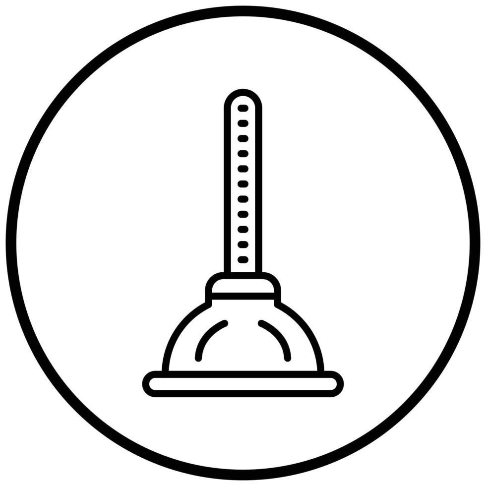 Plunger Icon Style vector