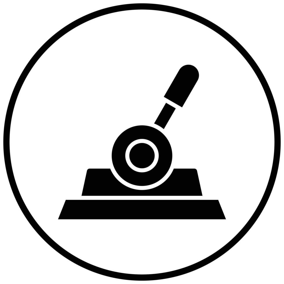 Control Lever Icon Style vector