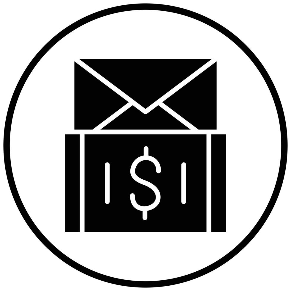 Send Money Icon Style vector