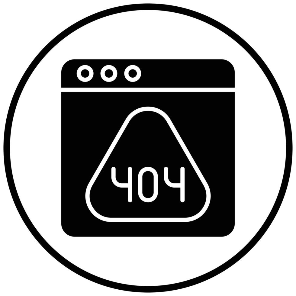 Error Icon Style vector