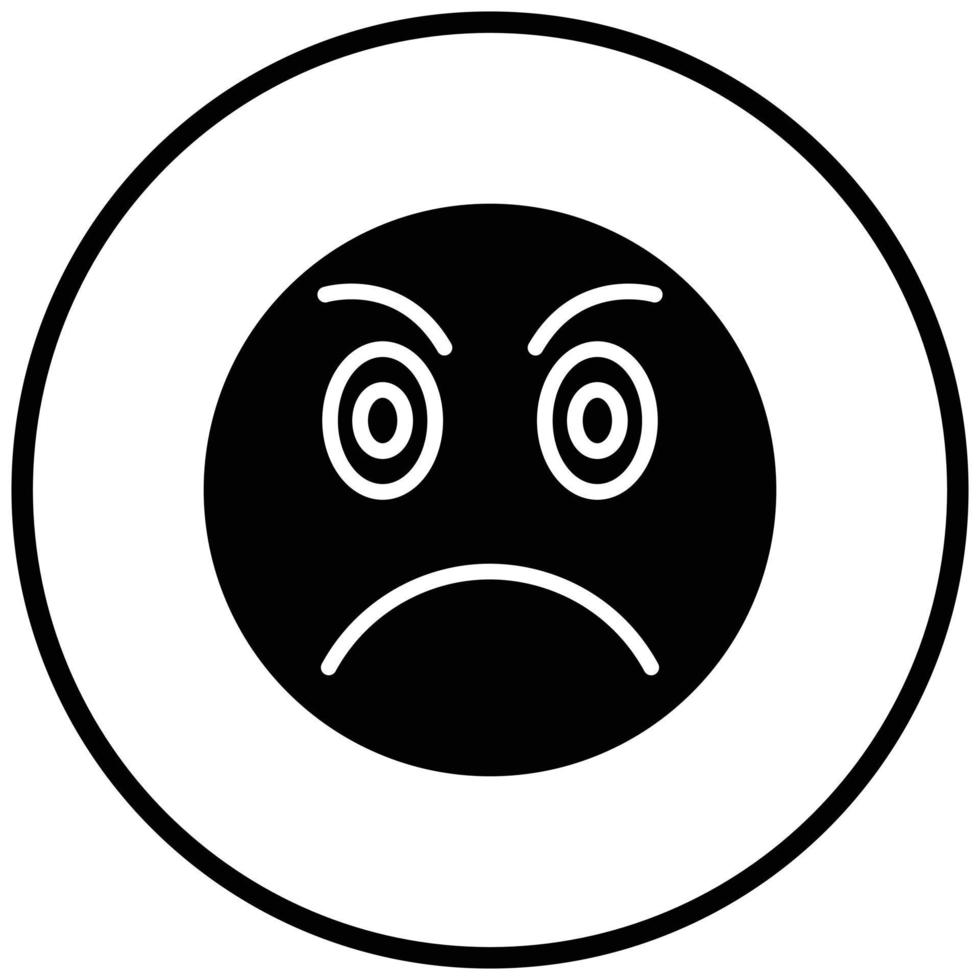 Mad Icon Style vector