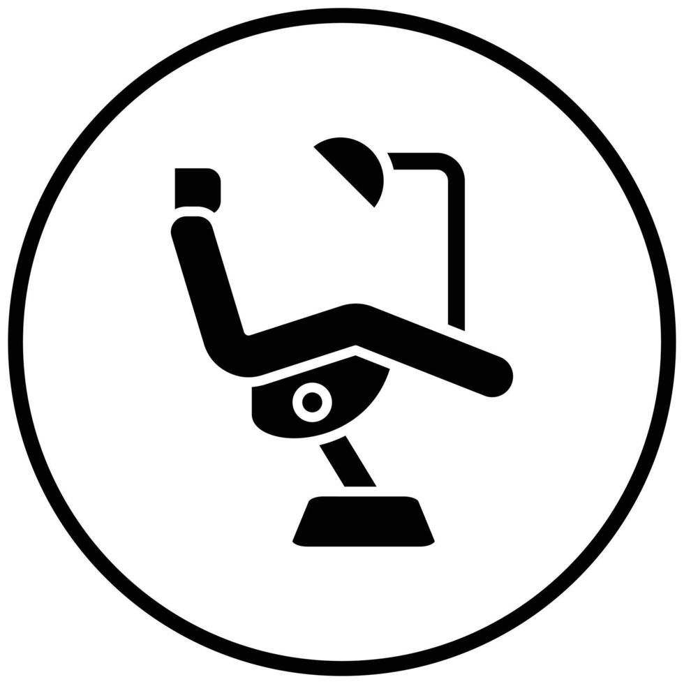 Dental Chair Icon Style 7881407 Vector Art at Vecteezy